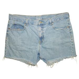Old Navy High Rise Cutoff Denim Shorts – Women’s Size 16 – Light Wash